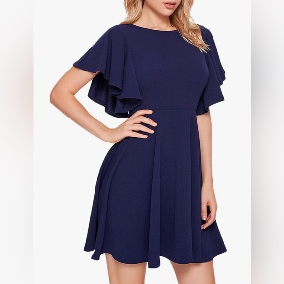 Amazon Essentials Dresses & Skirts - Blue Amazon Cocktail Dress